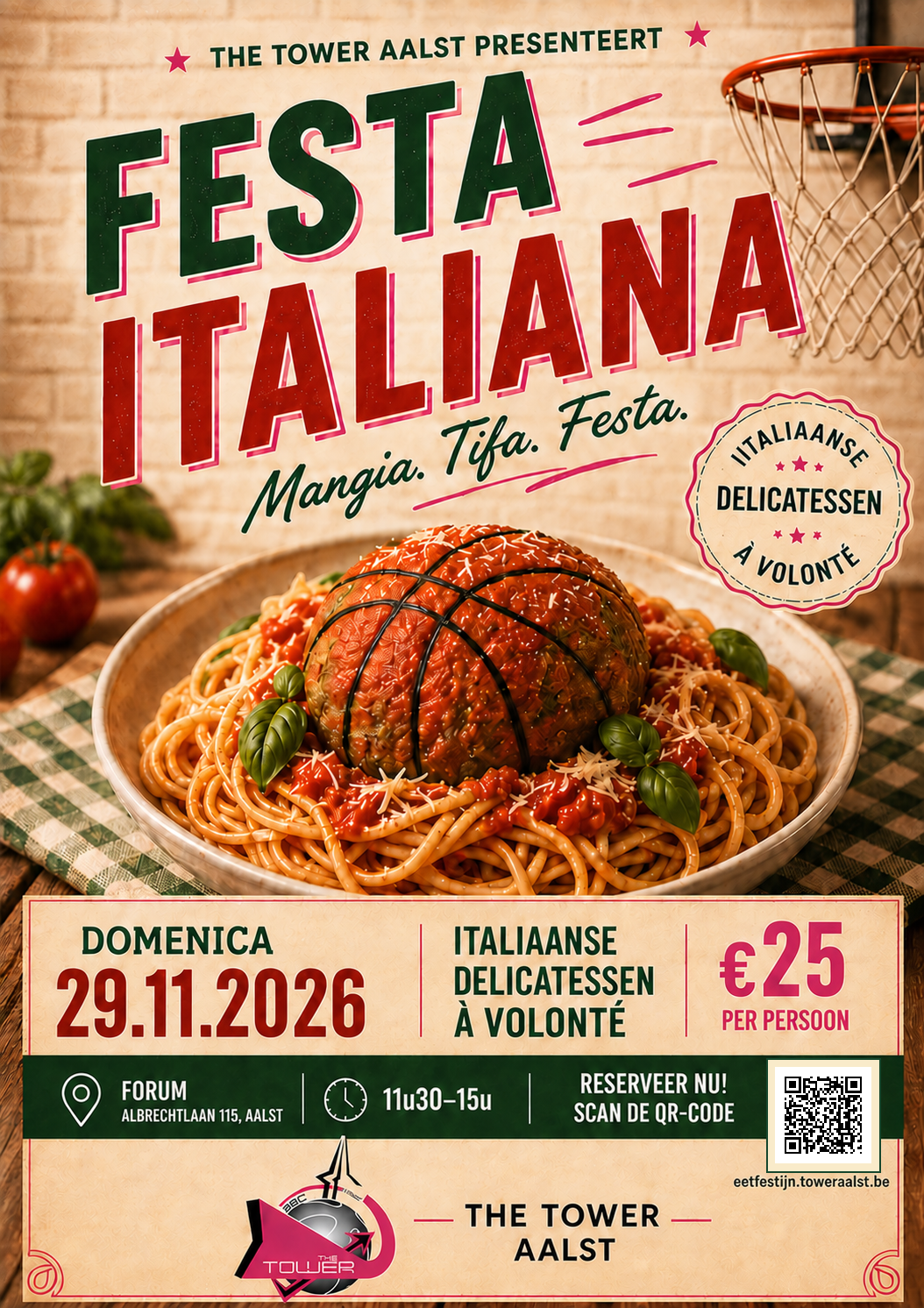 Affiche van Festa Italiana